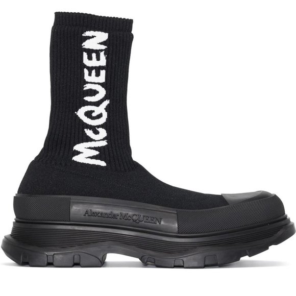 Alexander McQueen Sock Boots main image 6